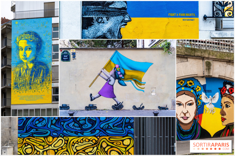 Ukrainian street art in Paris